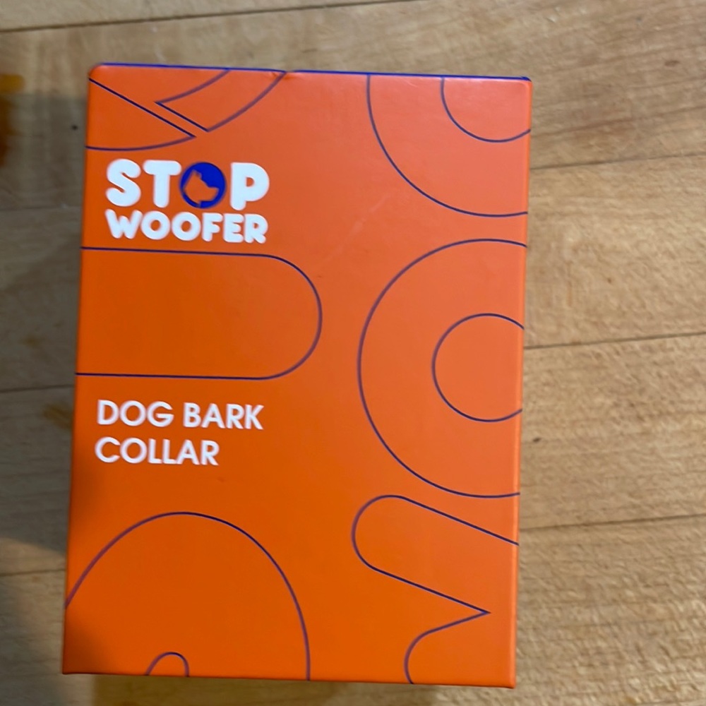 Stop Woofer Dog Bark Collar for small dog